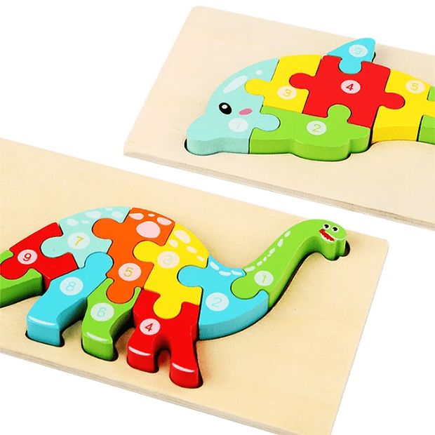 Counting Jigsaw Puzzle - Wooden