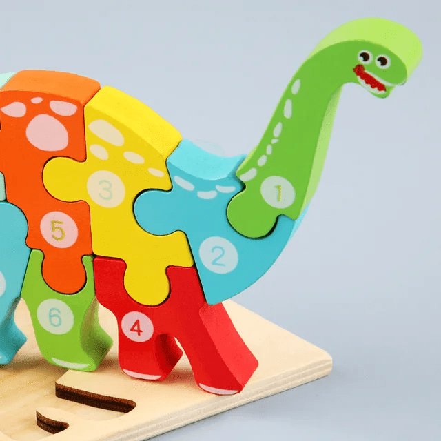 Counting Jigsaw Puzzle - Wooden