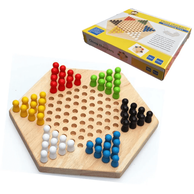 China Checkers Game - Wooden