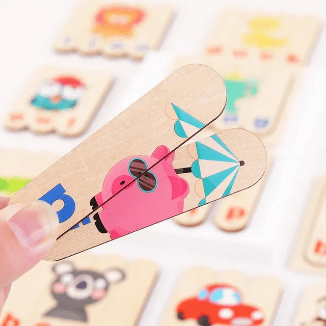 Word Puzzle Game - Wooden