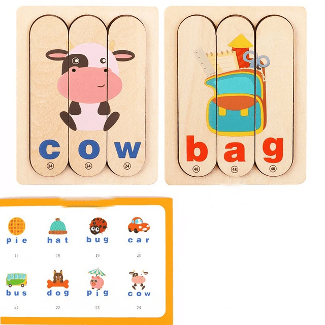 Word Puzzle Game - Wooden