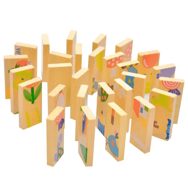 Wooden Dragon Domino