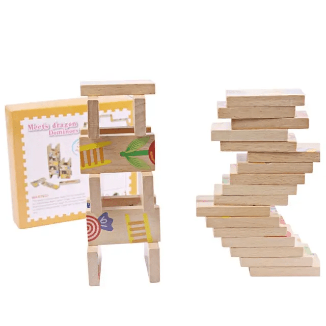 Wooden Dragon Domino