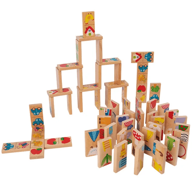 Wooden Dragon Domino