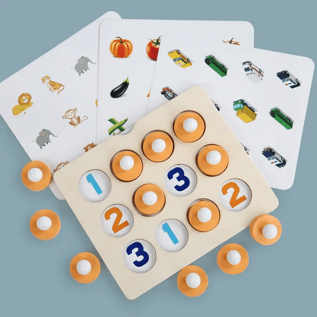 Wooden Memory Game Kit