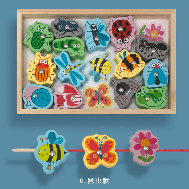 Fitted Tray Magnetic Fishing - Wooden