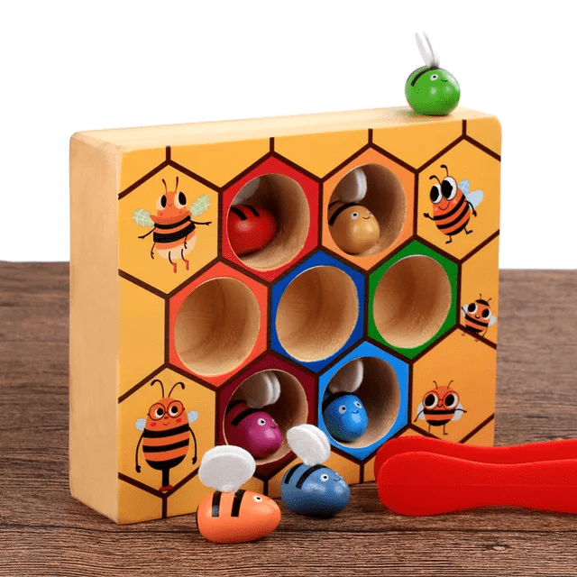 Little Bee Picker Wooden Montessori Game