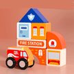 Boxed City Blocks - Wooden Building Blocks