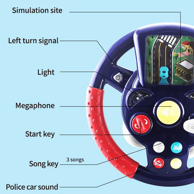 Little Driver Steering Toy
