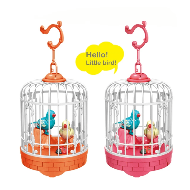 Talking Bird in Bird Cage