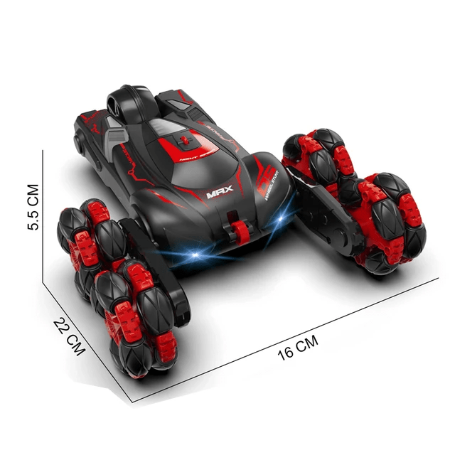 Laser 5 Wheel Cool Stunt Car - Battery Remote