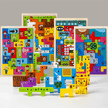Wooden 3D Theme Tetris Puzzle