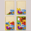 Wooden 3D Theme Tetris Puzzle