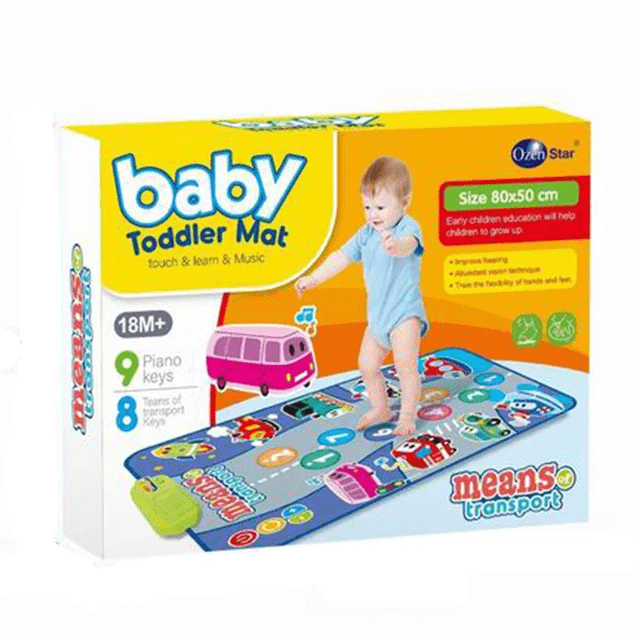 Baby Toddler Music Mat - Mode Of Transport Theme