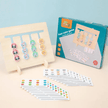Four Colour 2 Sided Wooden Logical Game - Short Version