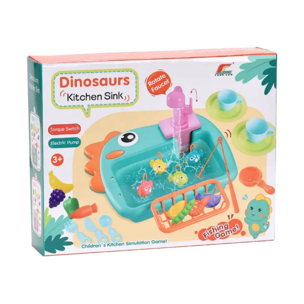 Dinosaur Kitchen Sink 2 in 1 Toy