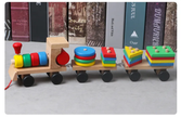 Wooden Shape Sorter Train