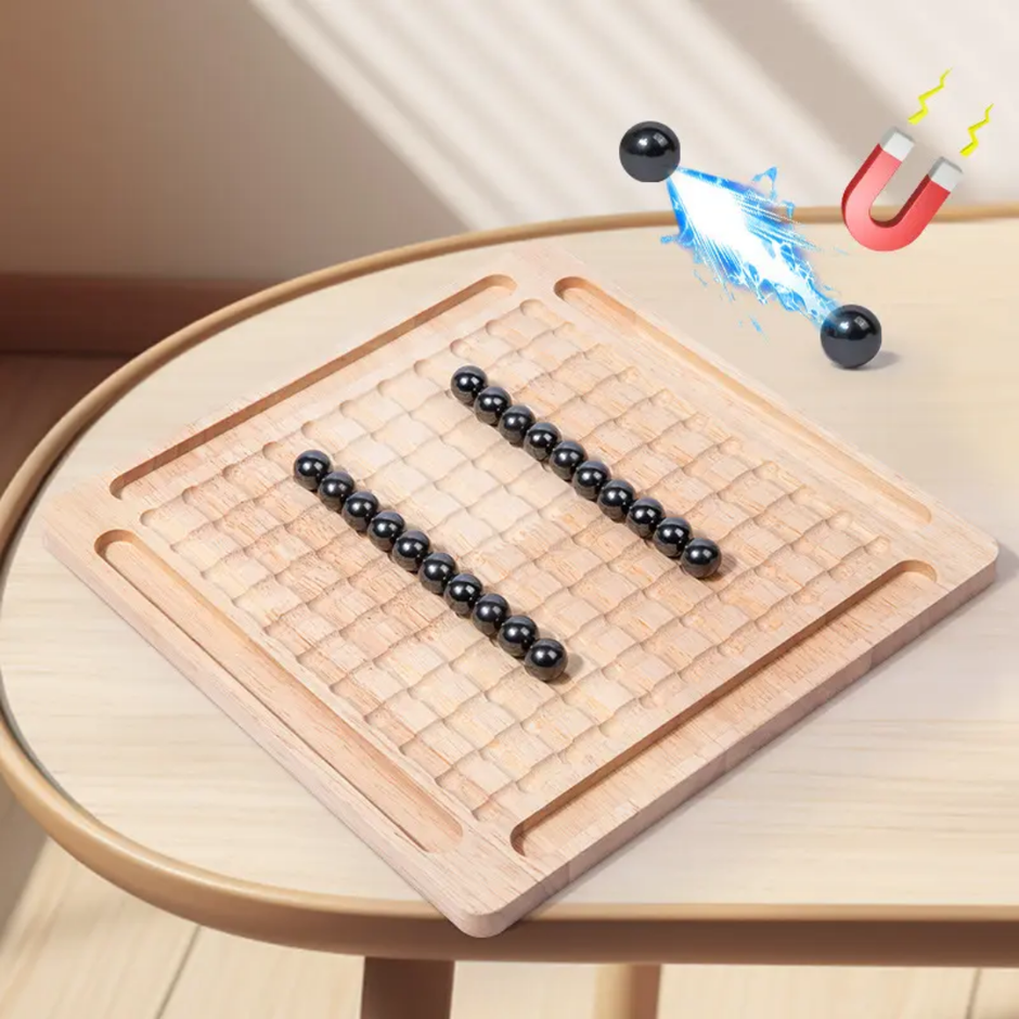 Wooden Magnetic Battle Game