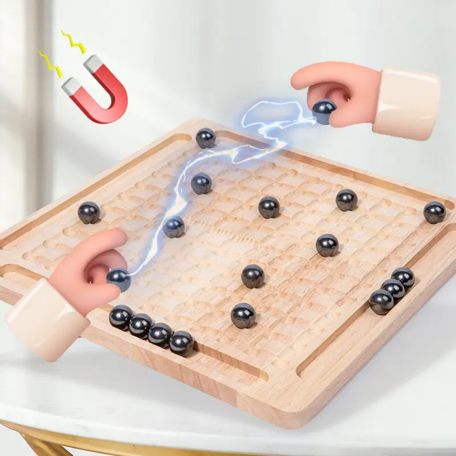 Wooden Magnetic Battle Game