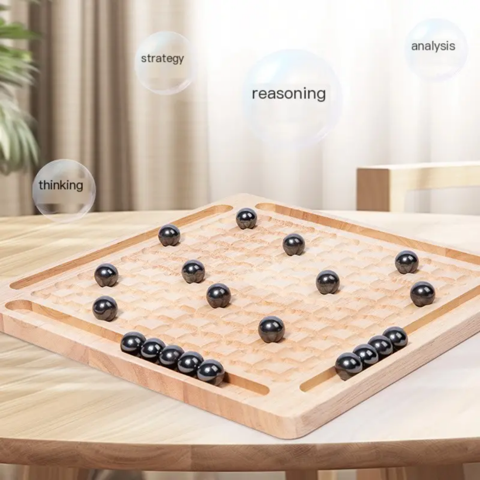 Wooden Magnetic Battle Game