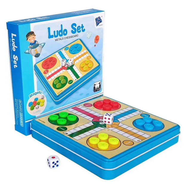 Travel friendly Magnetic Ludo Game - Small