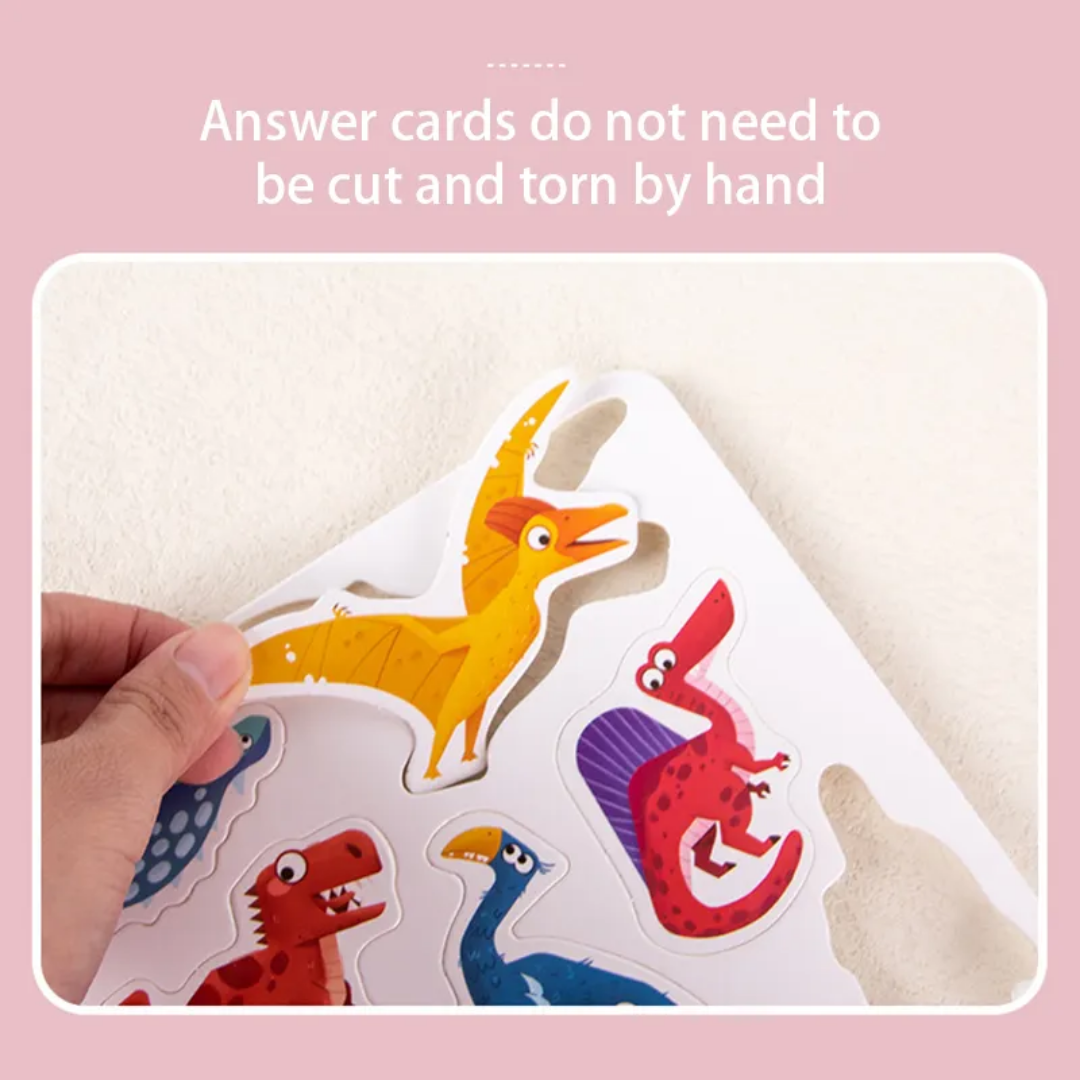 Early Education Busy Book - Velcro Activity