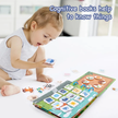 Early Education Busy Book - Velcro Activity
