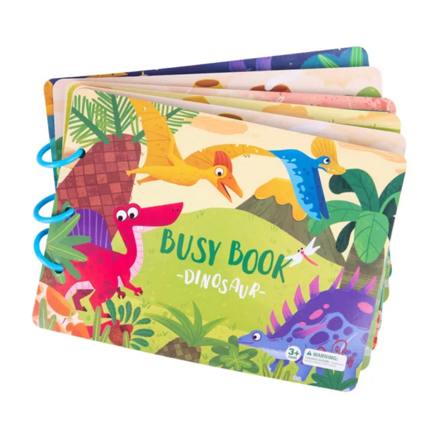 Early Education Busy Book - Velcro Activity