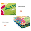 Early Education Busy Book - Velcro Activity