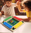 Multi colour Wooden Shut the Box Game