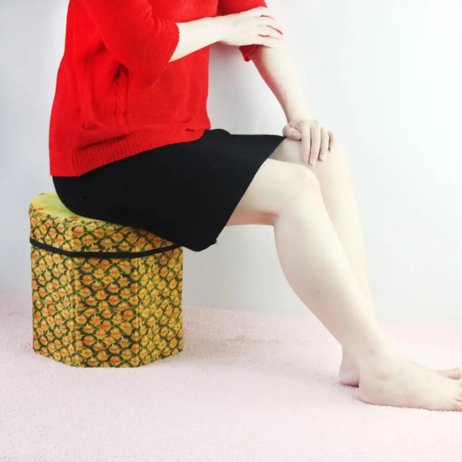 Fruit Theme Multi purpose Storage Stool