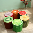 Fruit Theme Multi purpose Storage Stool