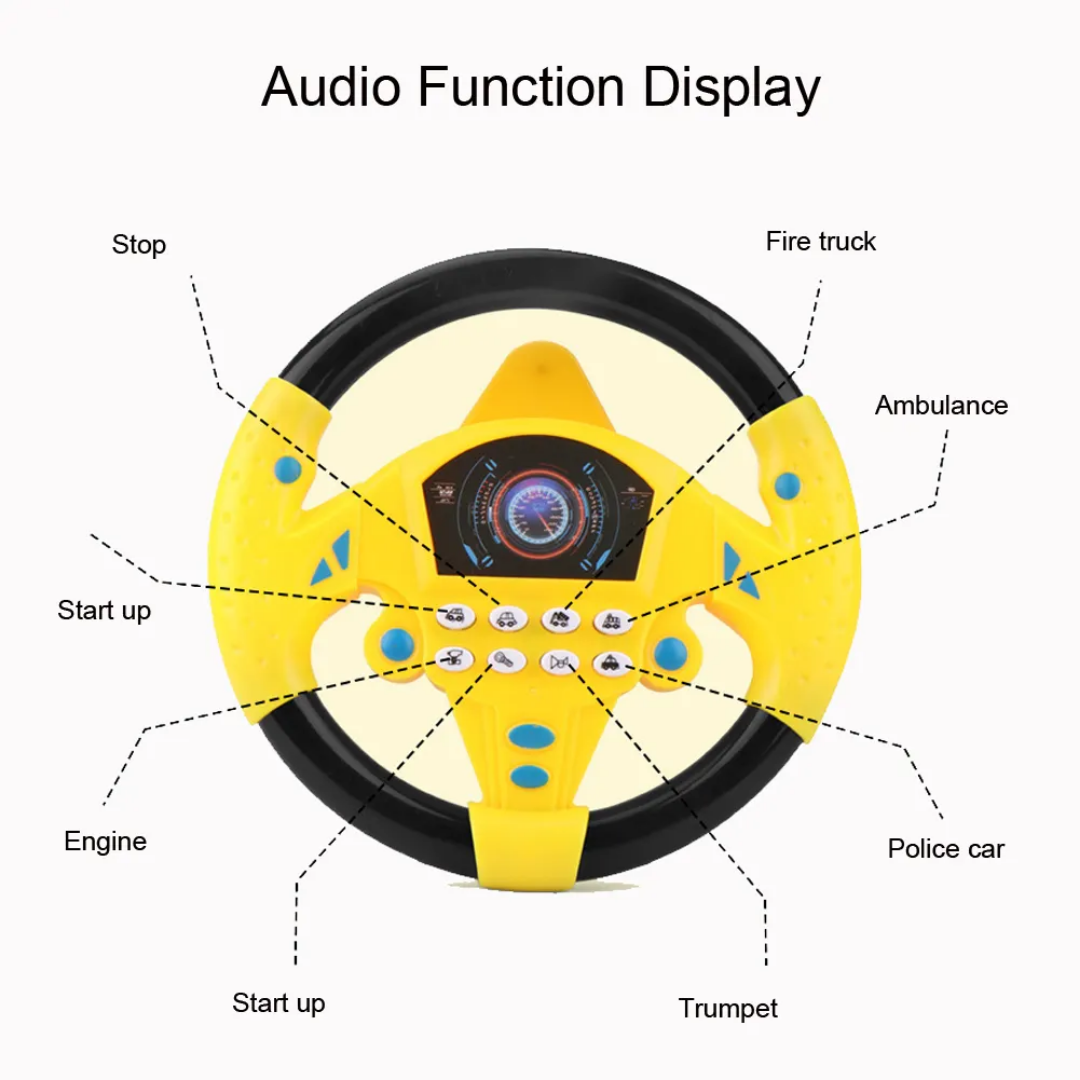 360 degree Rotation Steering Wheel for Kids