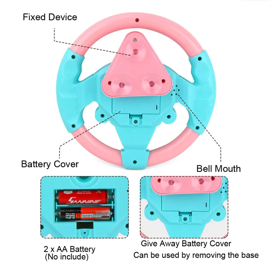 360 degree Rotation Steering Wheel for Kids