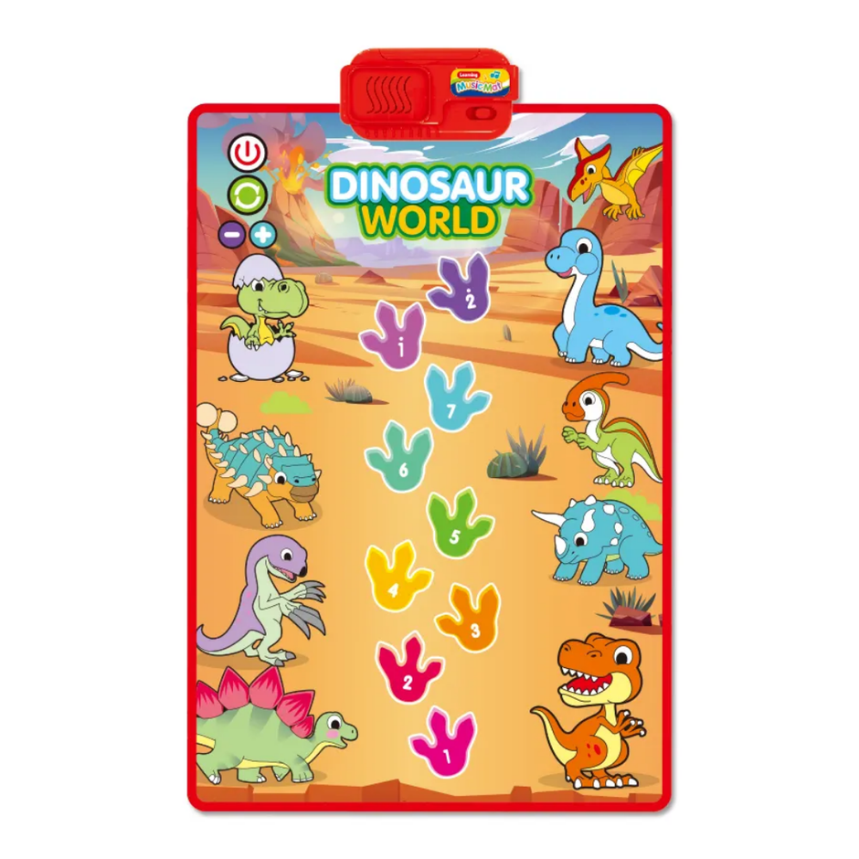 Baby Toddler Music Mat Ã¢â‚¬â€œ Dinosaur Theme | 10+ Fun Interactive Musical Play Gym for Ages 0-3