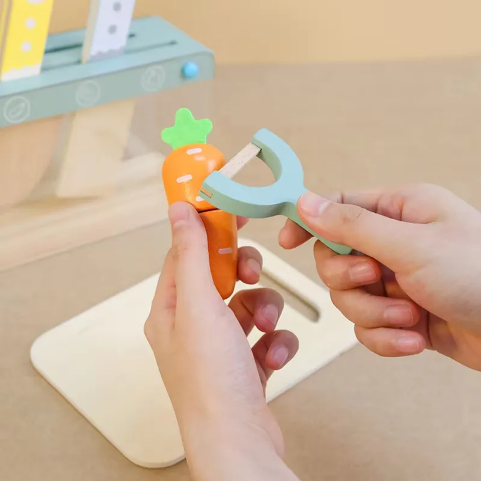 My Little Kitchen Accessories- Fully Wooden Pretend Play