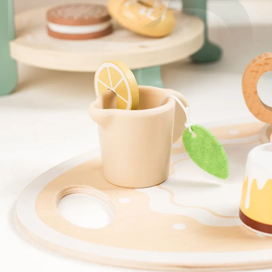 Afternoon Tea Time - Finest Wooden Pretend Play Set