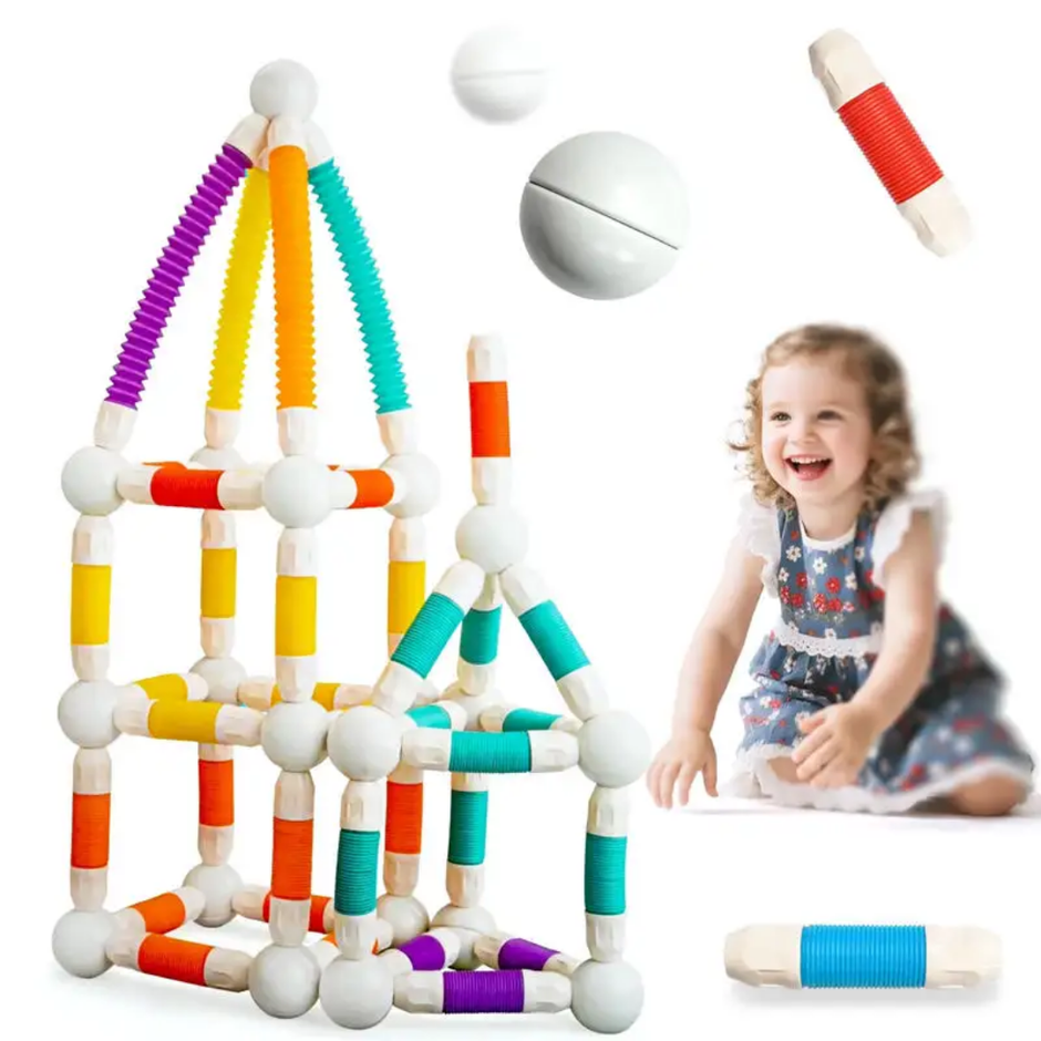 Flexible Magnetic Tube Block - 36 Pcs