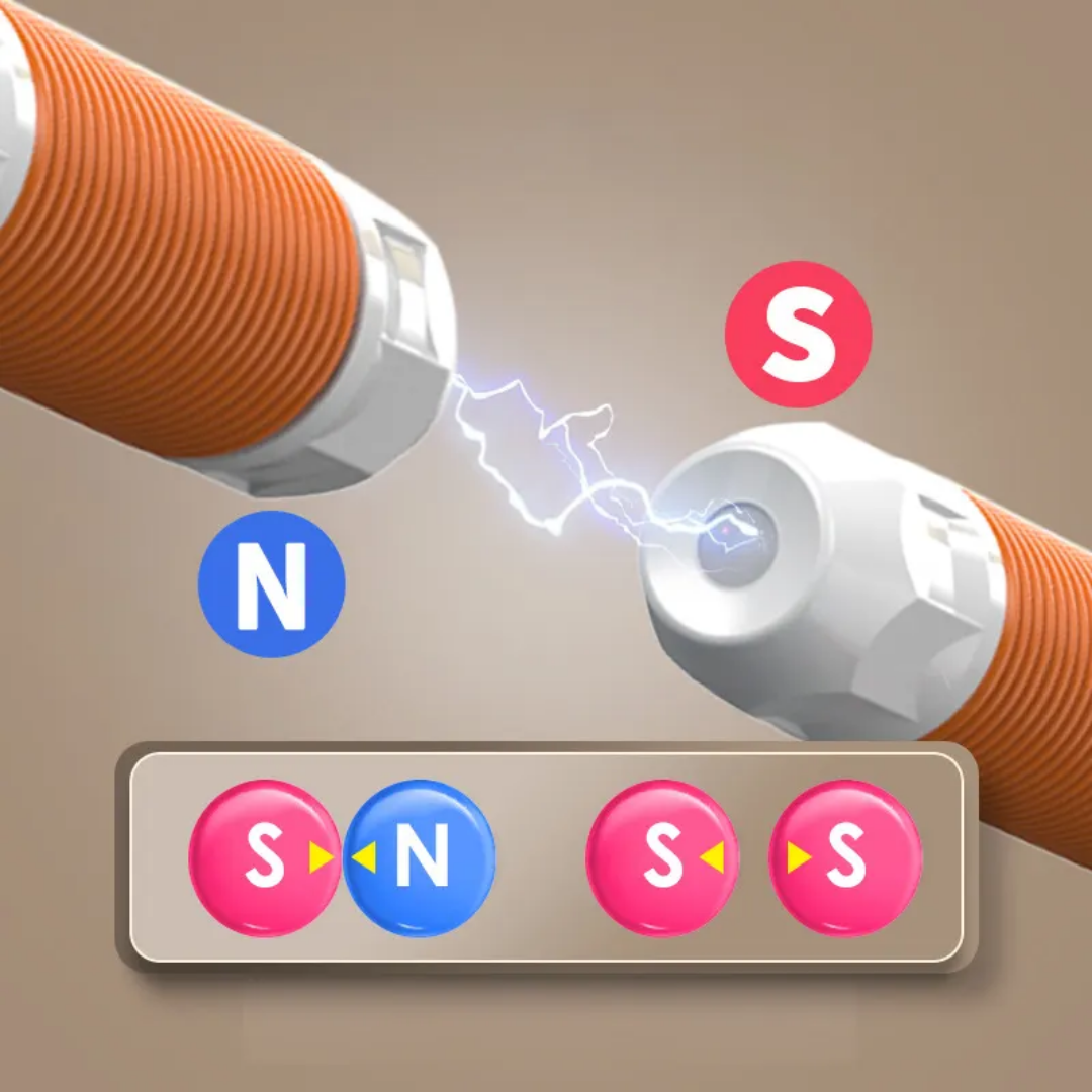 Flexible Magnetic Tube Block - 45 Pcs