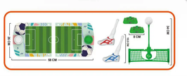 Football Battle 2 Player - Portable Model