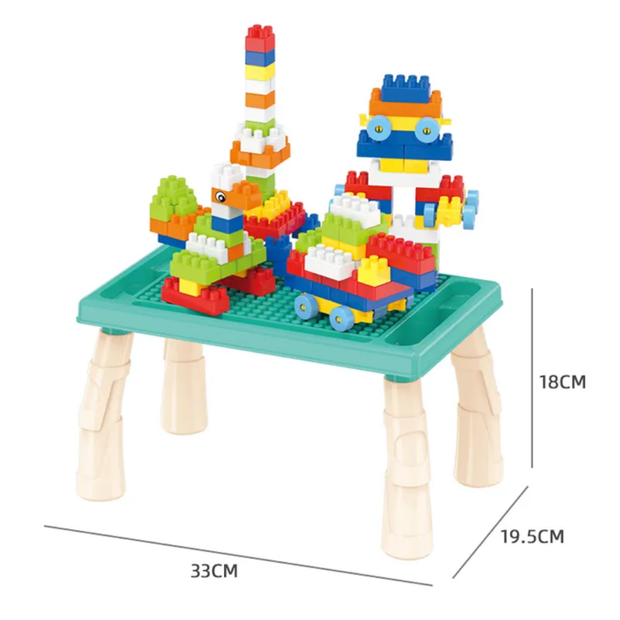 Building Blocks Lego Table with 100 pcs
