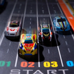 Cars Truck Theme Gift Pack with Tracks and Parking Space - Pack of 48 Cars