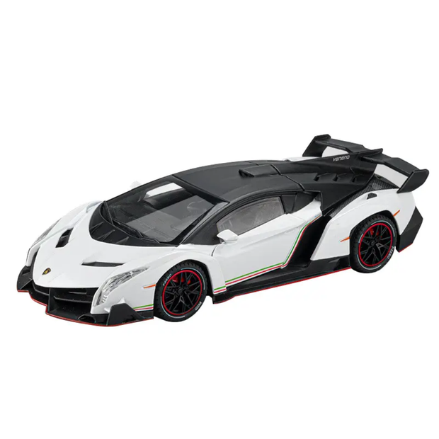 Scale 1:24 Pullback Power Die-cast Car with Doors Openable - Horn, Sound and Lights CZ147D