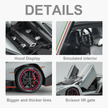 Scale 1:24 Pullback Power Die-cast Car with Doors Openable - Horn, Sound and Lights CZ147D