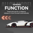 Scale 1:24 Pullback Power Die-cast Car with Doors Openable - Horn, Sound and Lights CZ147D