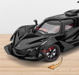 Scale 1:24 Pullback Power Die-cast Car with Doors Openable - Horn, Sound and Lights CZ161