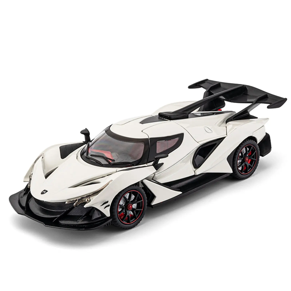 Scale 1:24 Pullback Power Die-cast Car with Doors Openable - Horn, Sound and Lights CZ161