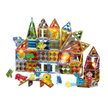 Light Magnetic Tile Building Blocks Dinosaur Paradise - 98 pcs