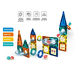 Magnetic Tile Pipeline Building Blocks - 73 pcs Construction Game