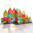 City Magnetic Tile Blocks - 40 pcs Construction Game